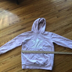 Pink Adidas hoodie